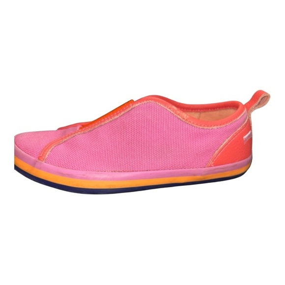 Camper Pursuit Kids Vintage Sport-Inspired Sneakers Pink & Orange Size 12.5 - Picture 9 of 14